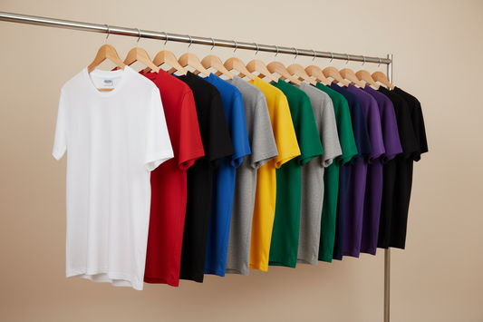 Choosing blank apparel for screen printing and embroidery UK
